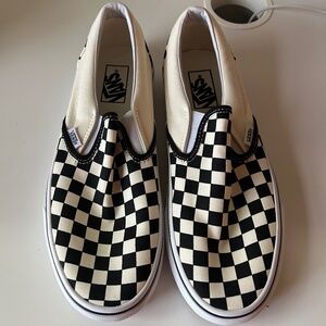Vans Classic Slip-On Checkerboard Shoe